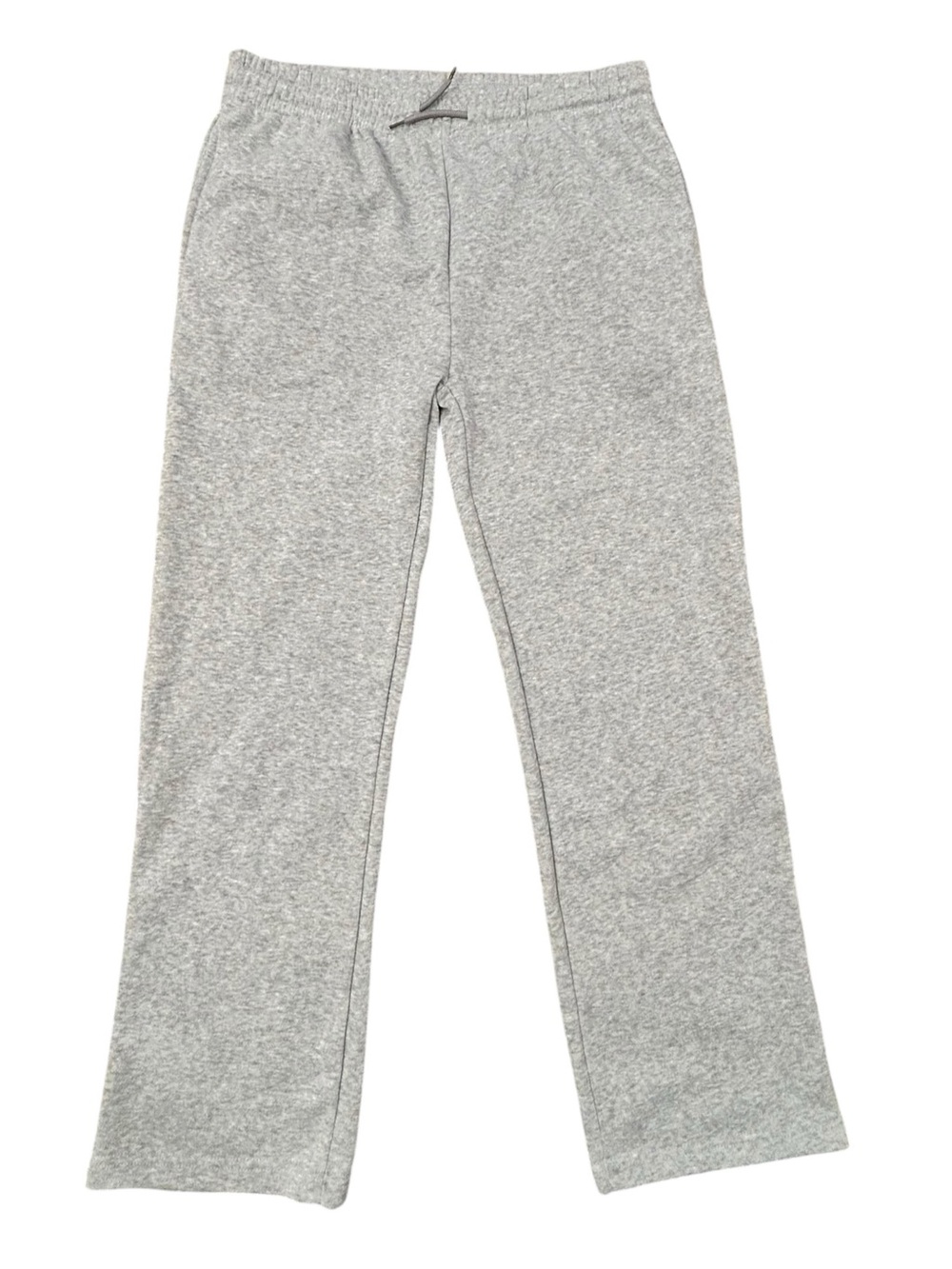 Blue Ice Premium Men’s Gray Wide Leg Sweatpants L Drawstring Casual Athleisure